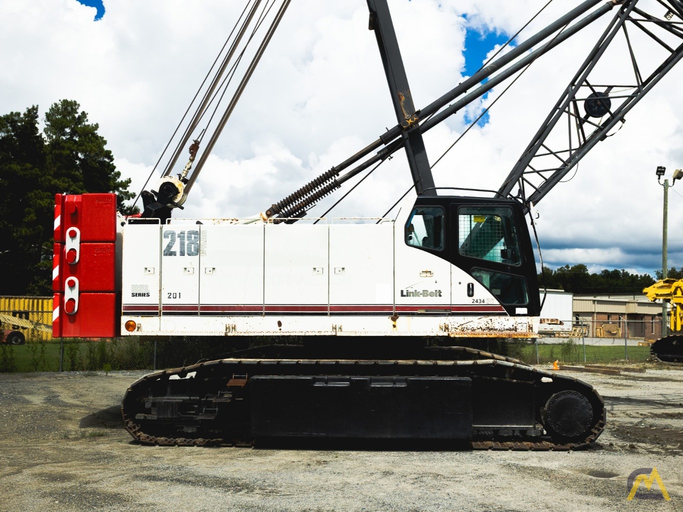 2008 Link-Belt 218 HSL Lattice Boom Crawler Crane 0