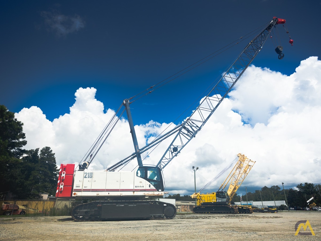 2008 Link-Belt 218 HSL Lattice Boom Crawler Crane 3