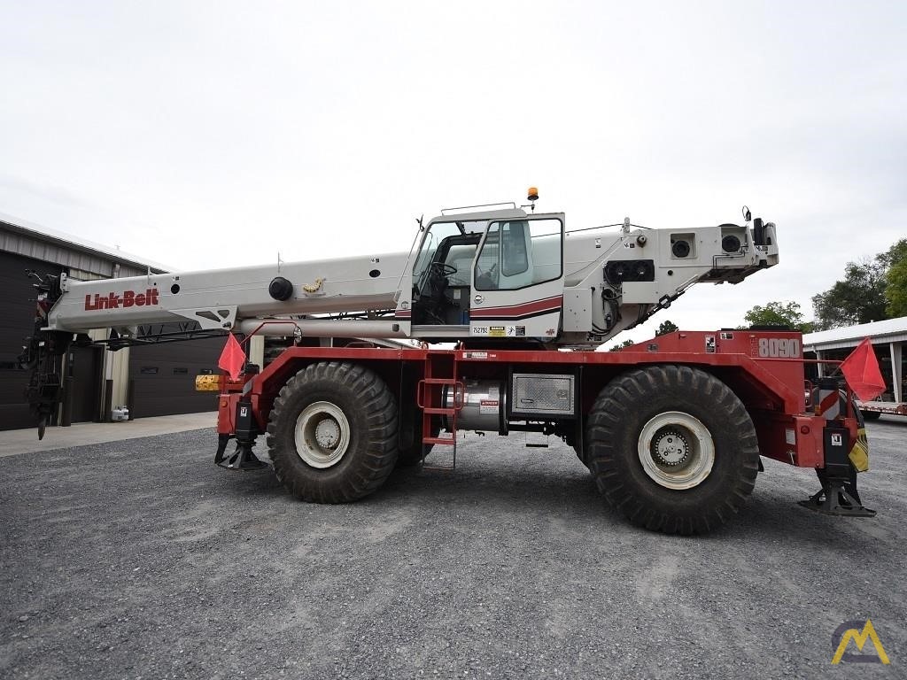 2008 Link-Belt RTC-8090 Series II  90 Ton Rough Terrain Crane 1