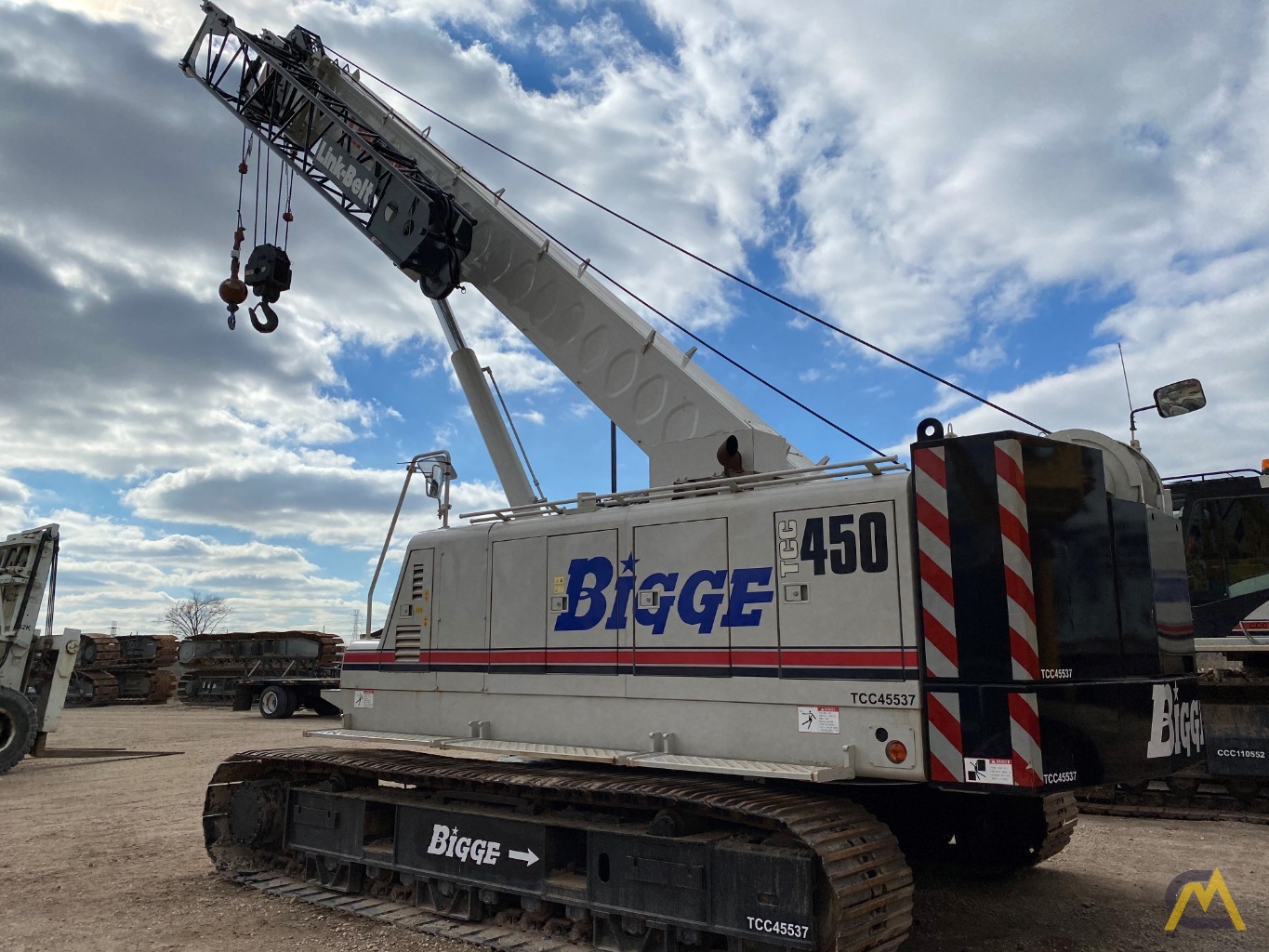 2008 Link-Belt TCC-450 45-Ton Telescopic Crawler Crane 12