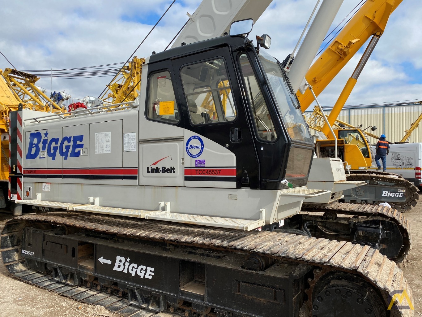 2008 Link-Belt TCC-450 45-Ton Telescopic Crawler Crane 9