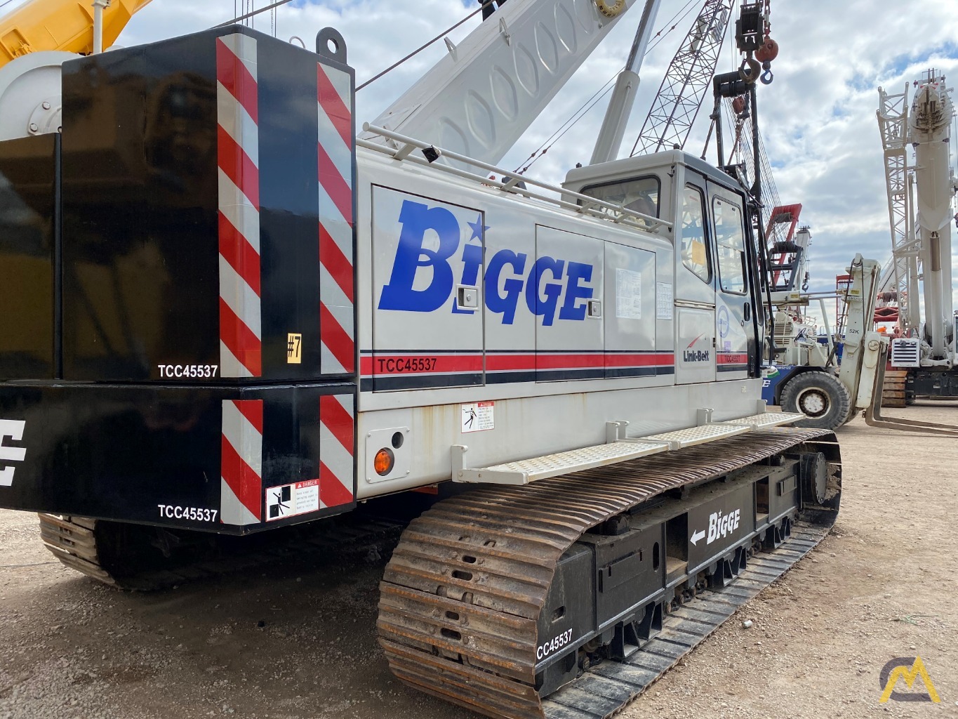 2008 Link-Belt TCC-450 45-Ton Telescopic Crawler Crane 10