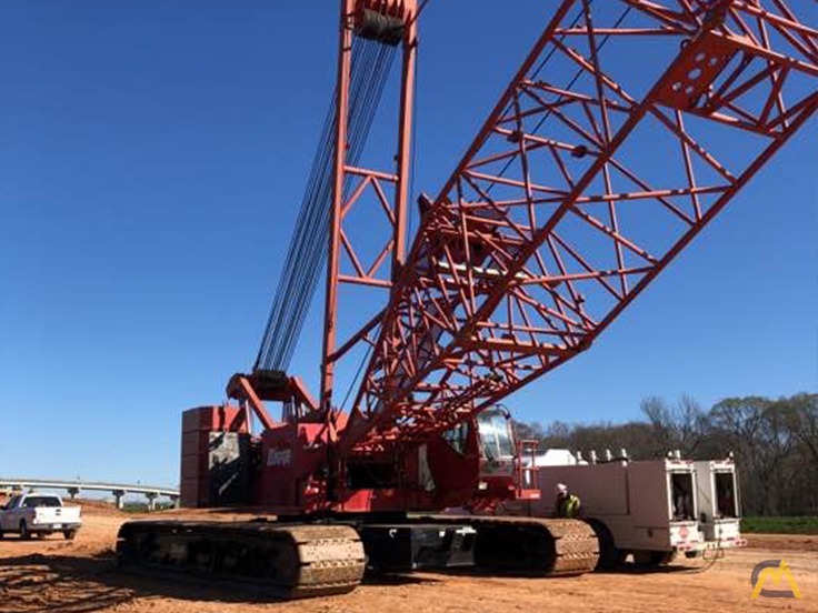 2008 Manitowoc 14000 220-Ton Lattice Boom Crawler Crane 0