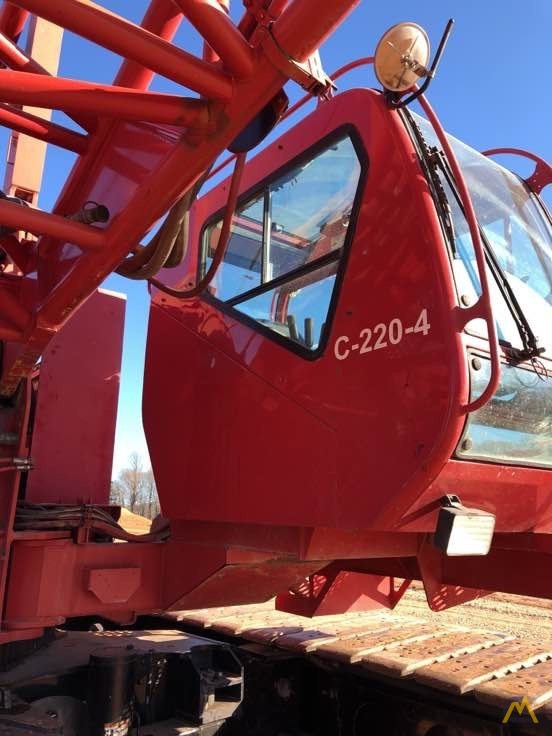 2008 Manitowoc 14000 220-Ton Lattice Boom Crawler Crane 60