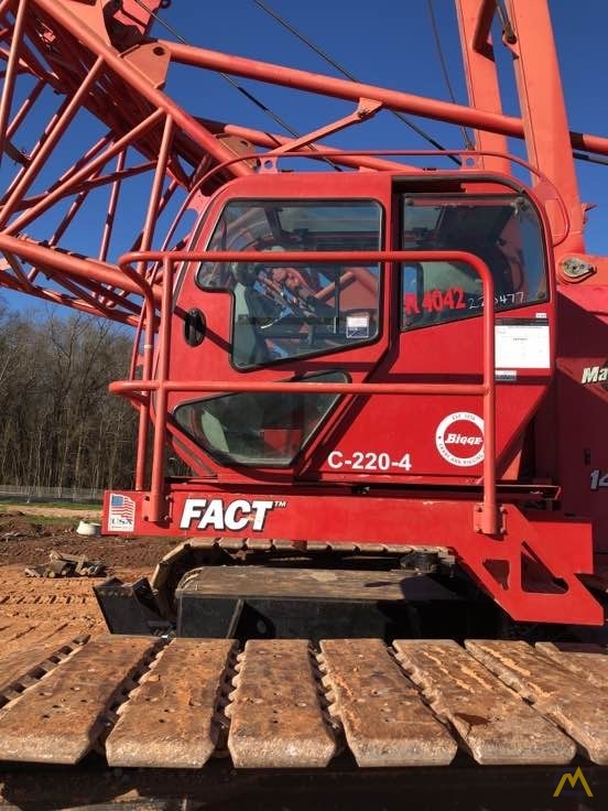 2008 Manitowoc 14000 220-Ton Lattice Boom Crawler Crane 63