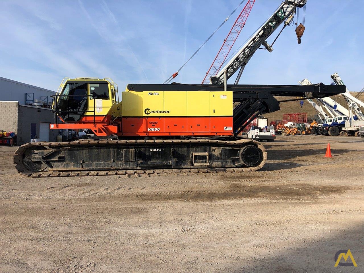 2008 Manitowoc 14000 220-Ton Lattice Boom Crawler Crane 2