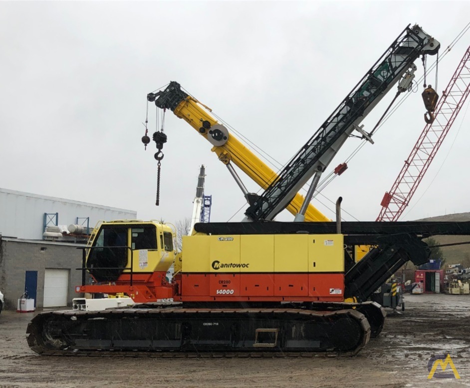 2008 Manitowoc 14000 S2 220-Ton Lattice Boom Crawler Crane 0