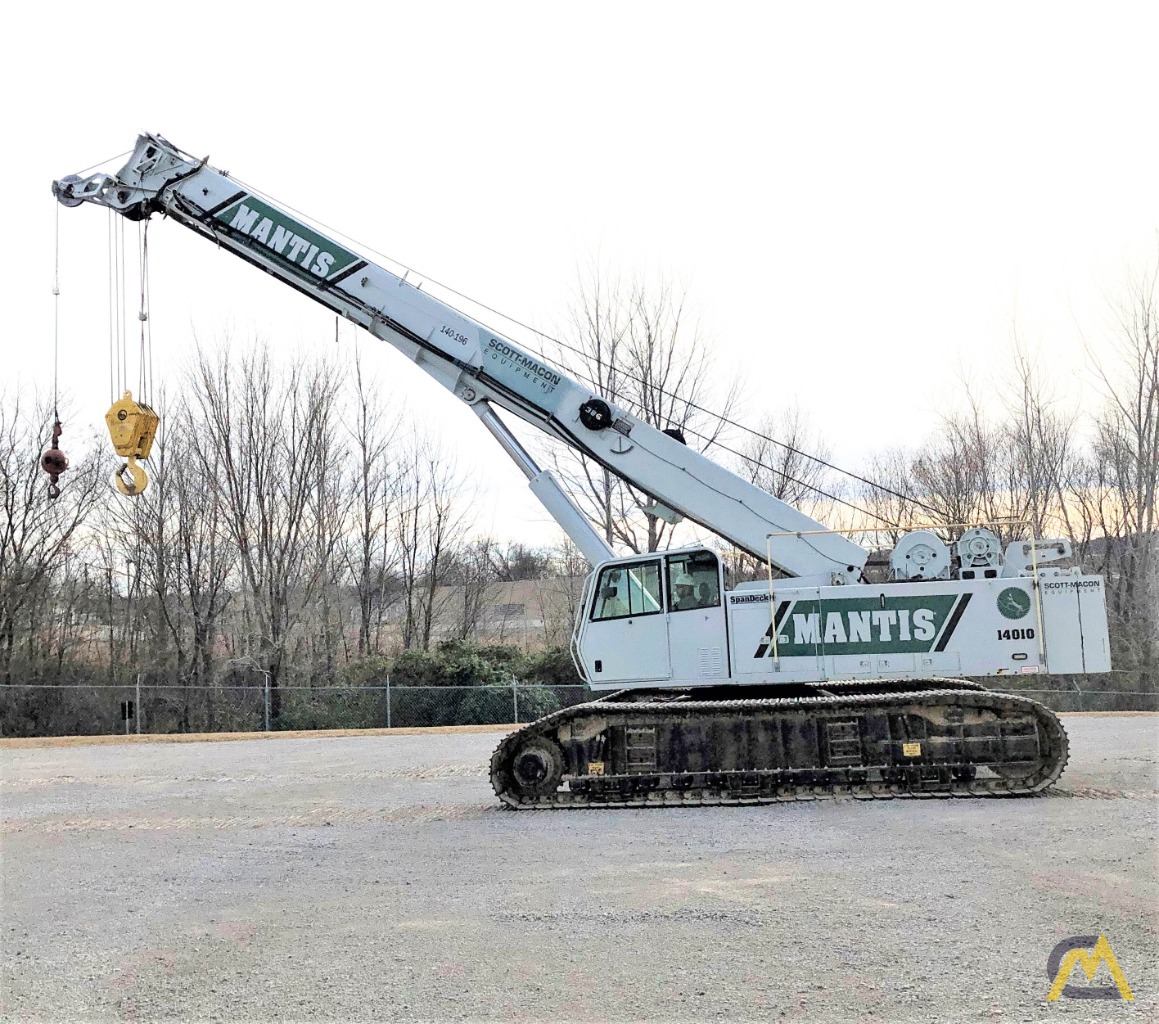 2008 Mantis 14010 70-Ton Telescopic Crawler Crane 1