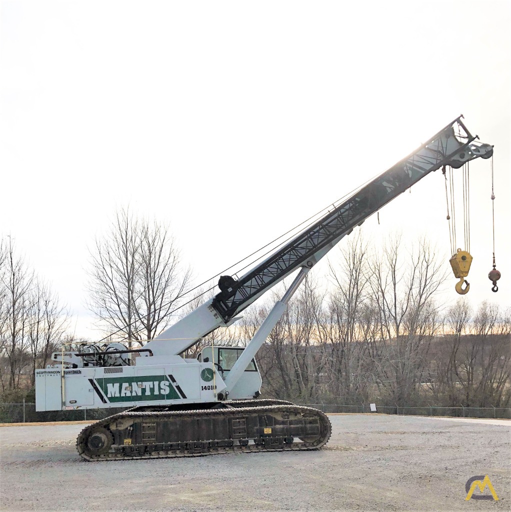 2008 Mantis 14010 70-Ton Telescopic Crawler Crane 2