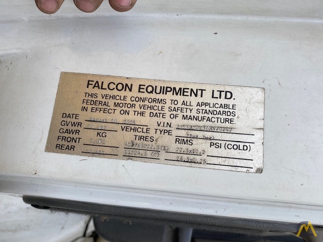 National Series 600E/Model 690E 20-ton Boom Truck Crane on Sterling CranesList ID: 647 27
