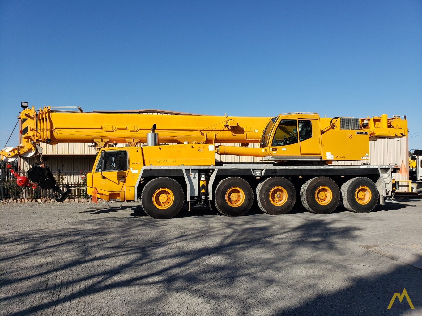 2008 Tadano ATF 110G-5 130-Ton All Terrain Crane 7