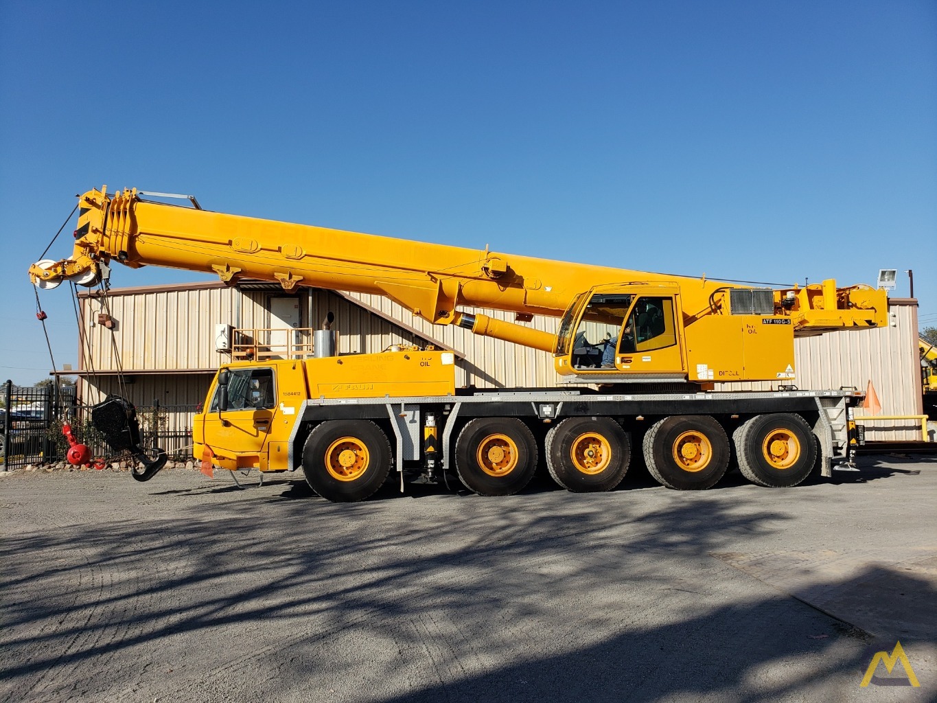 2008 Tadano ATF 110G-5 130-Ton All Terrain Crane 9