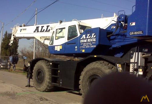 TADANO TR-800XL-1 80-Ton Rough Terrain Crane 1