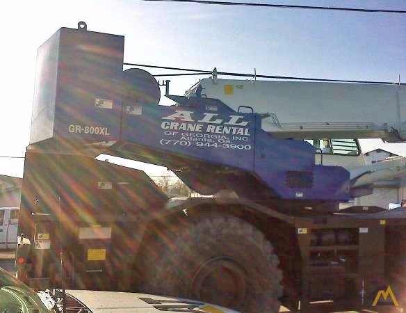 TADANO TR-800XL-1 80-Ton Rough Terrain Crane 3