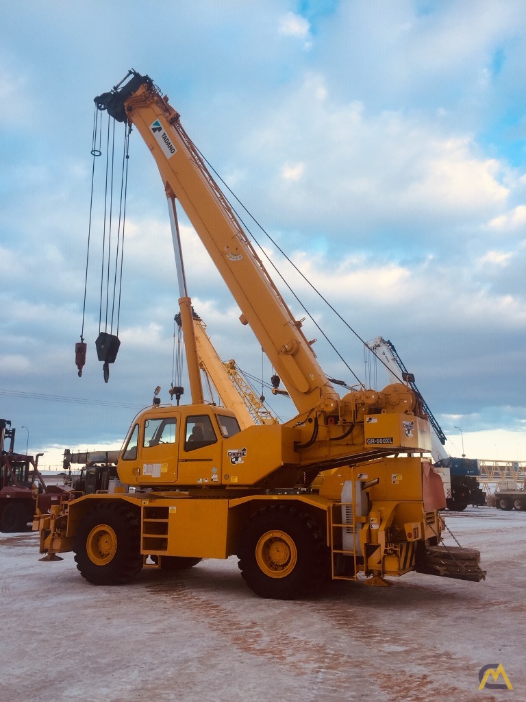 Tadano GR-500XL 50-Ton Rough Terrain Crane 3