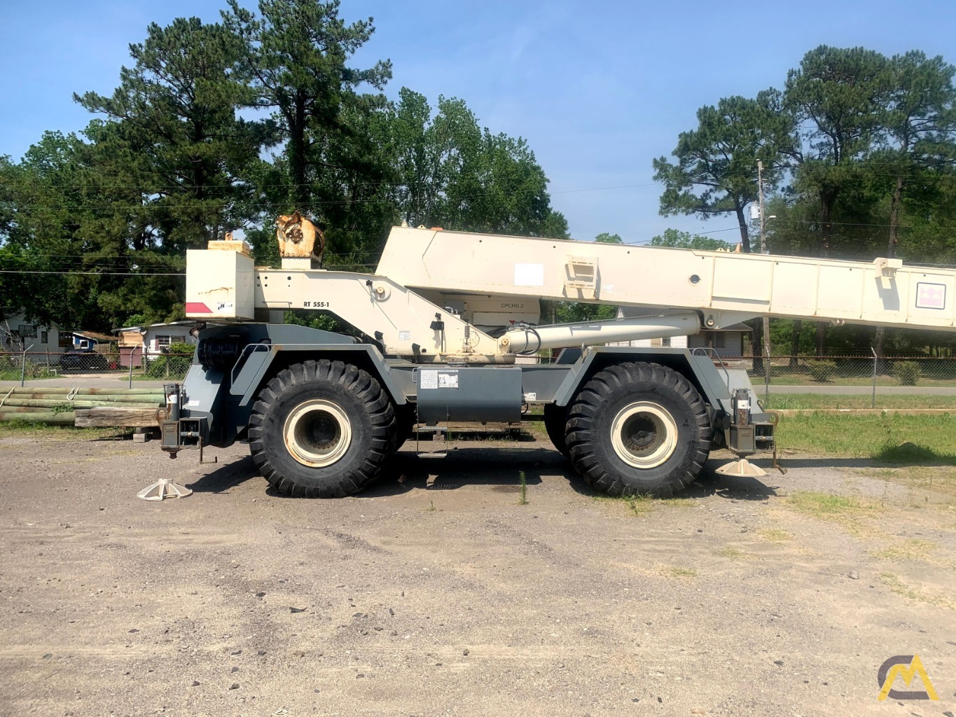 2008 Terex RT555-1 55-Ton Rough Terrain Crane; CranesList ID: 364 2