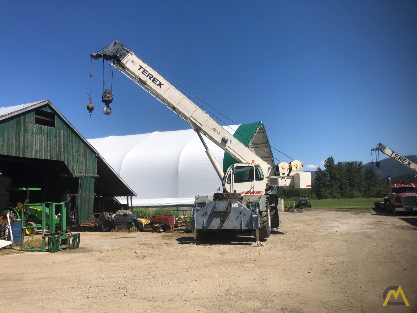 2008 Terex RT665, 65 Ton, Rough Terrain Crane; CranesList ID: 889 1