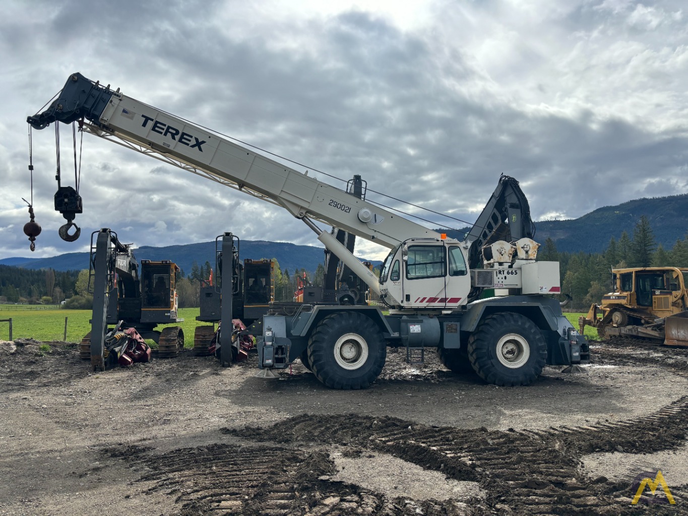 2008 Terex RT665, 65 Ton, Rough Terrain Crane; CranesList ID: 889 2