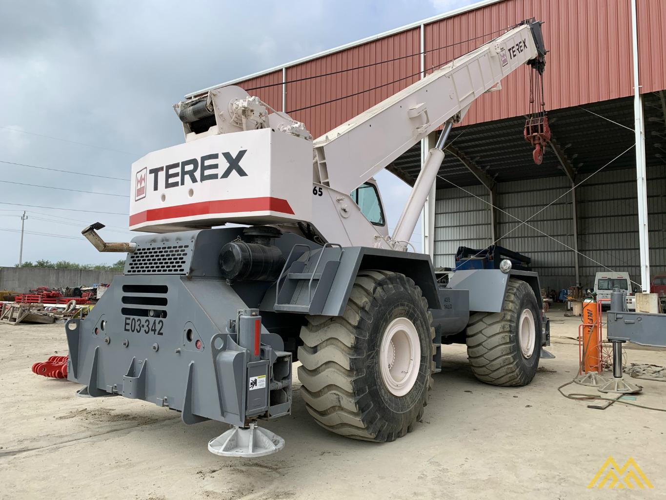 2008 Terex RT 665 65-Ton Rough Terrain Crane 2