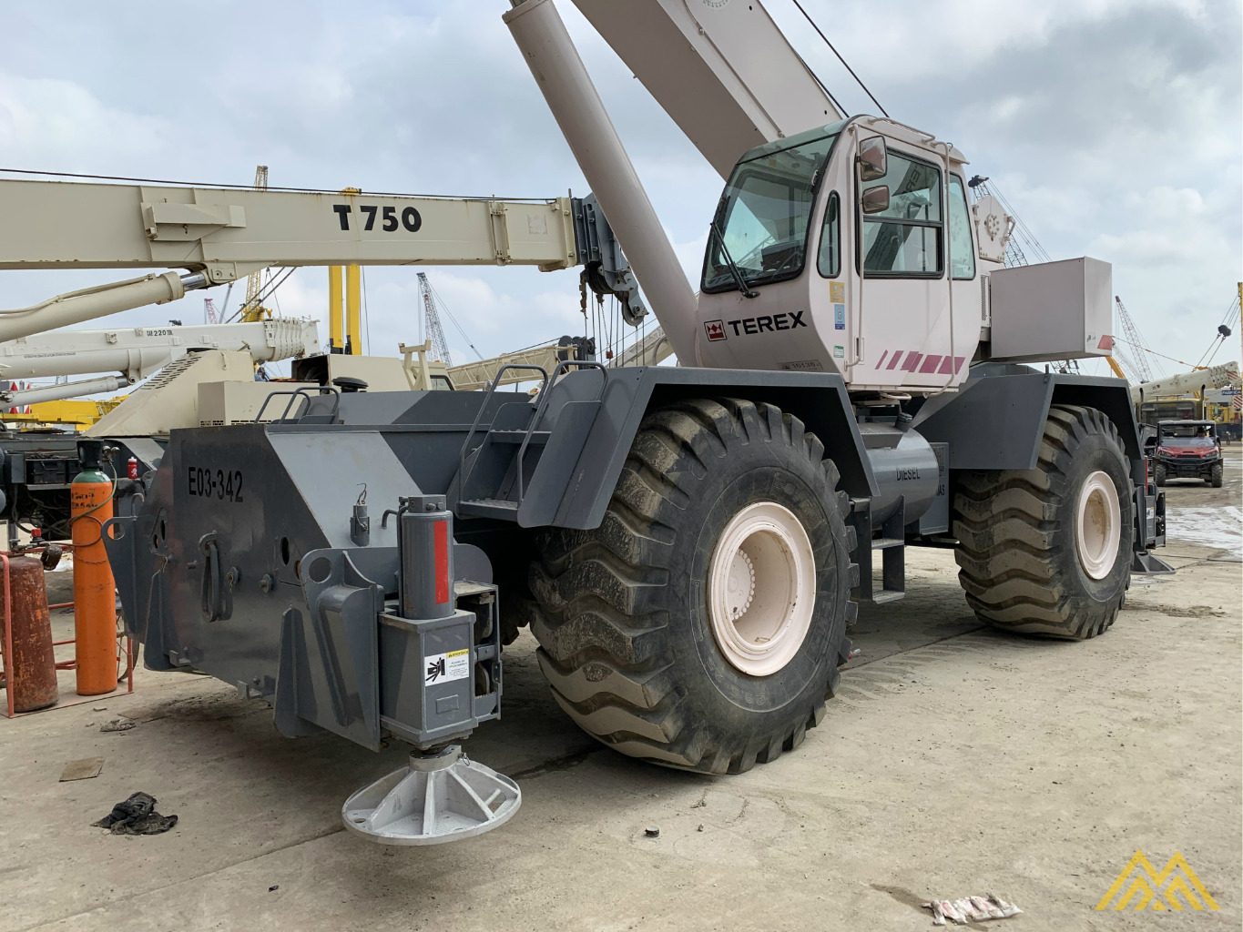 2008 Terex RT 665 65-Ton Rough Terrain Crane 0