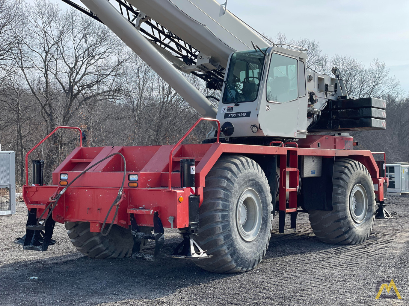 2009 Link-Belt RTC-8090 90-Ton Rough Terrain Crane 0