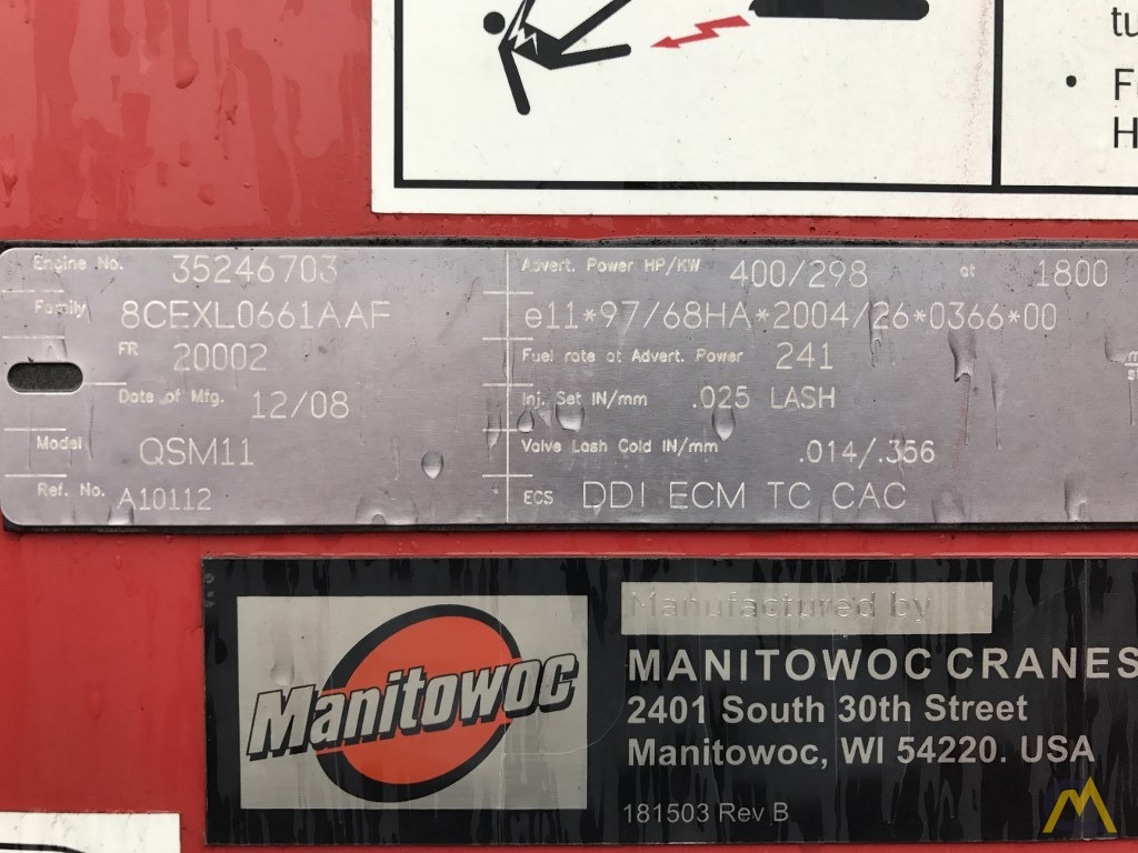 2009 Manitowoc 999 Series 3 275-Ton Crawler Crane 5