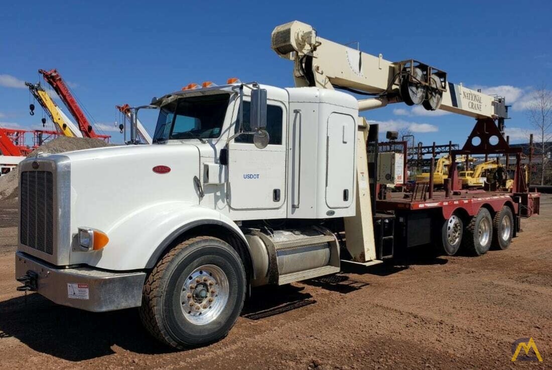 2009 National 800D 23-Ton Boom Truck Crane Mounted on a Peterbilt 365 w/ Sleeper 0