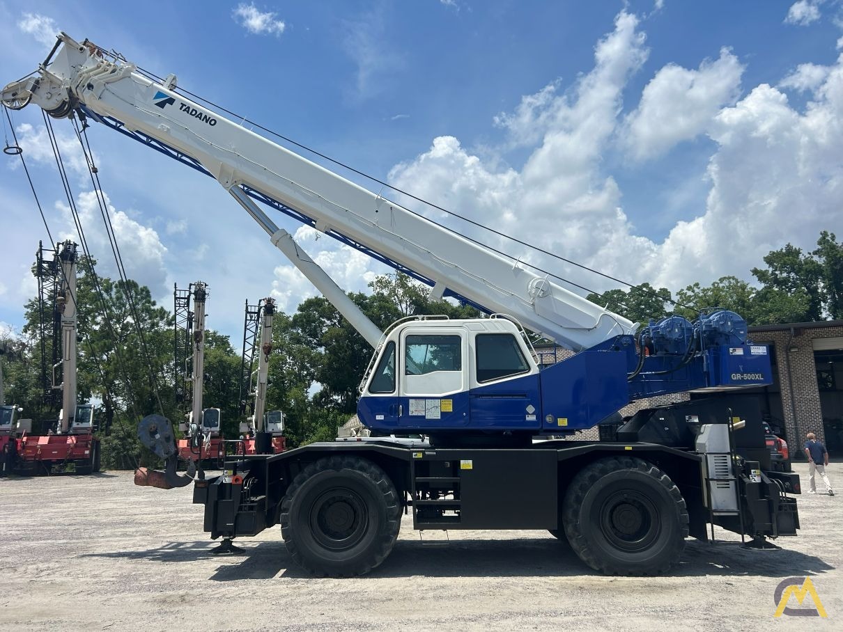 2009 Tadano GR-500XL Rough Terrain Crane 0