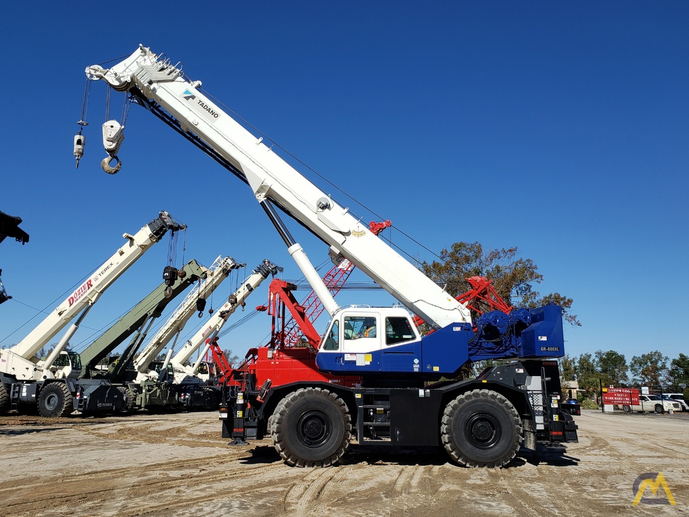 2009 Tadano GR-800XL-1 80-Ton Rough Terrain Crane 0