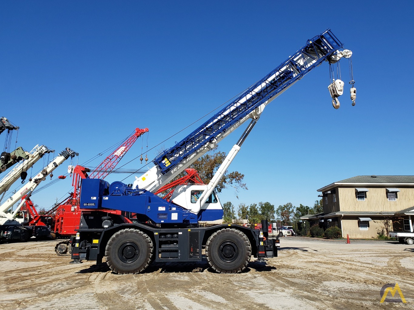 2009 Tadano GR-800XL-1 80-Ton Rough Terrain Crane 1