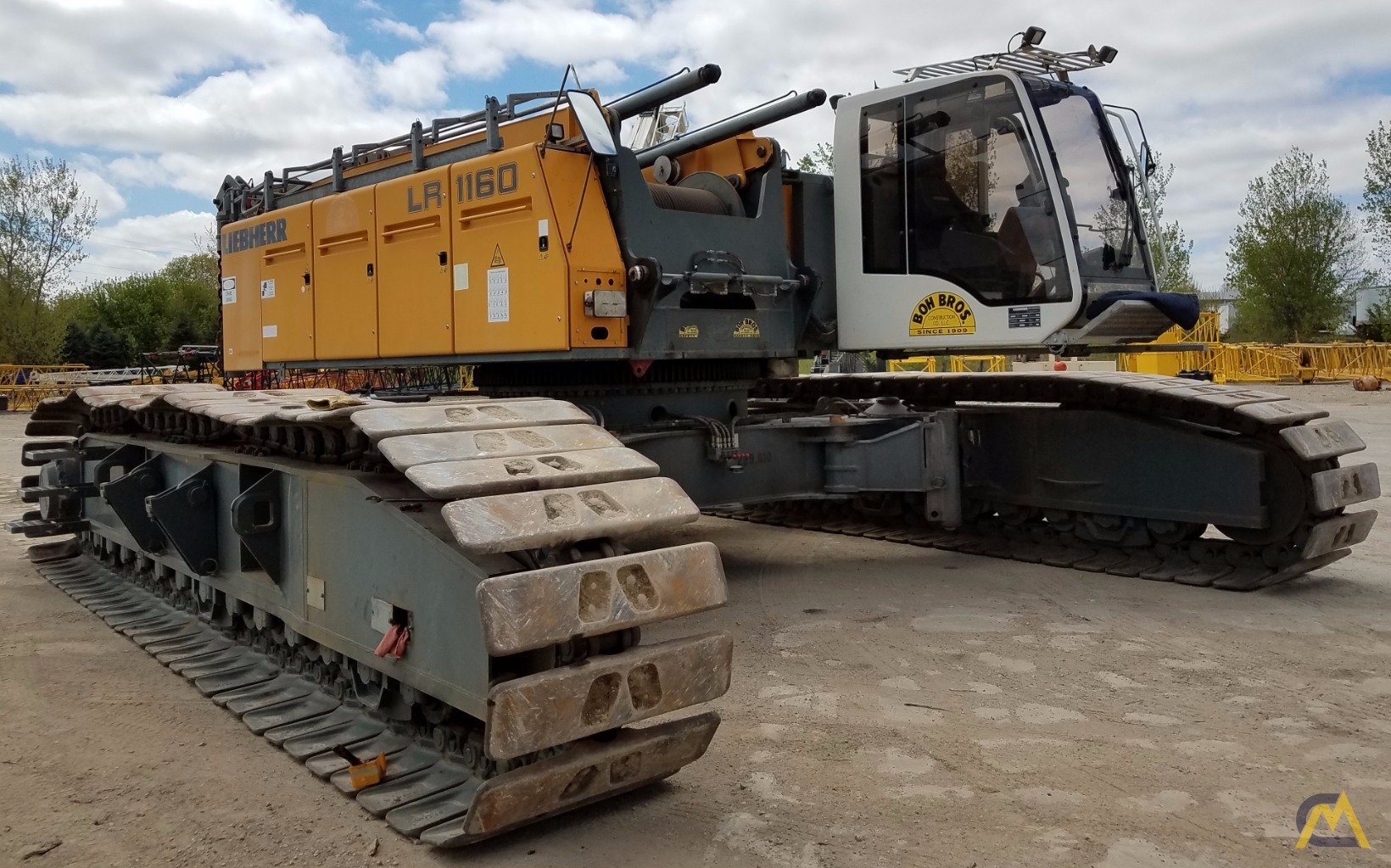 Liebherr LR 1160 200-Ton Lattice Boom Crawler Crane 1