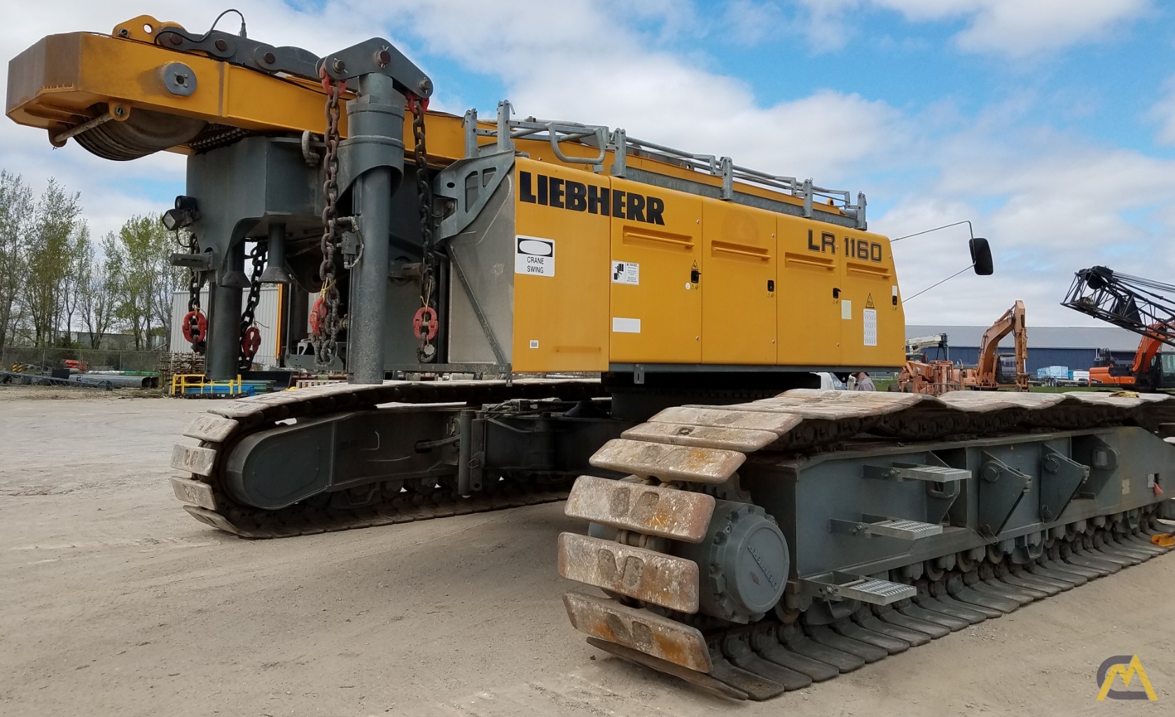Liebherr LR 1160 200-Ton Lattice Boom Crawler Crane 2