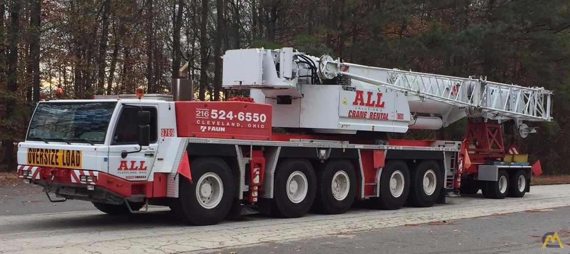 200t Tadano ATF 160G-5 All Terrain Crane For Sale Faun