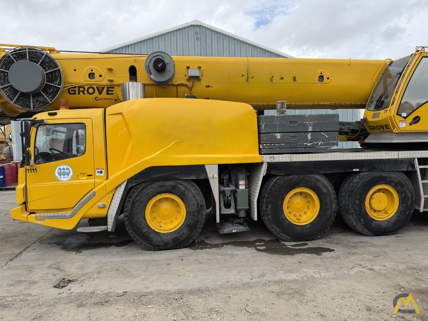 2009 Grove GMK5165 All Terrain Crane with Tier 3 Engines 1