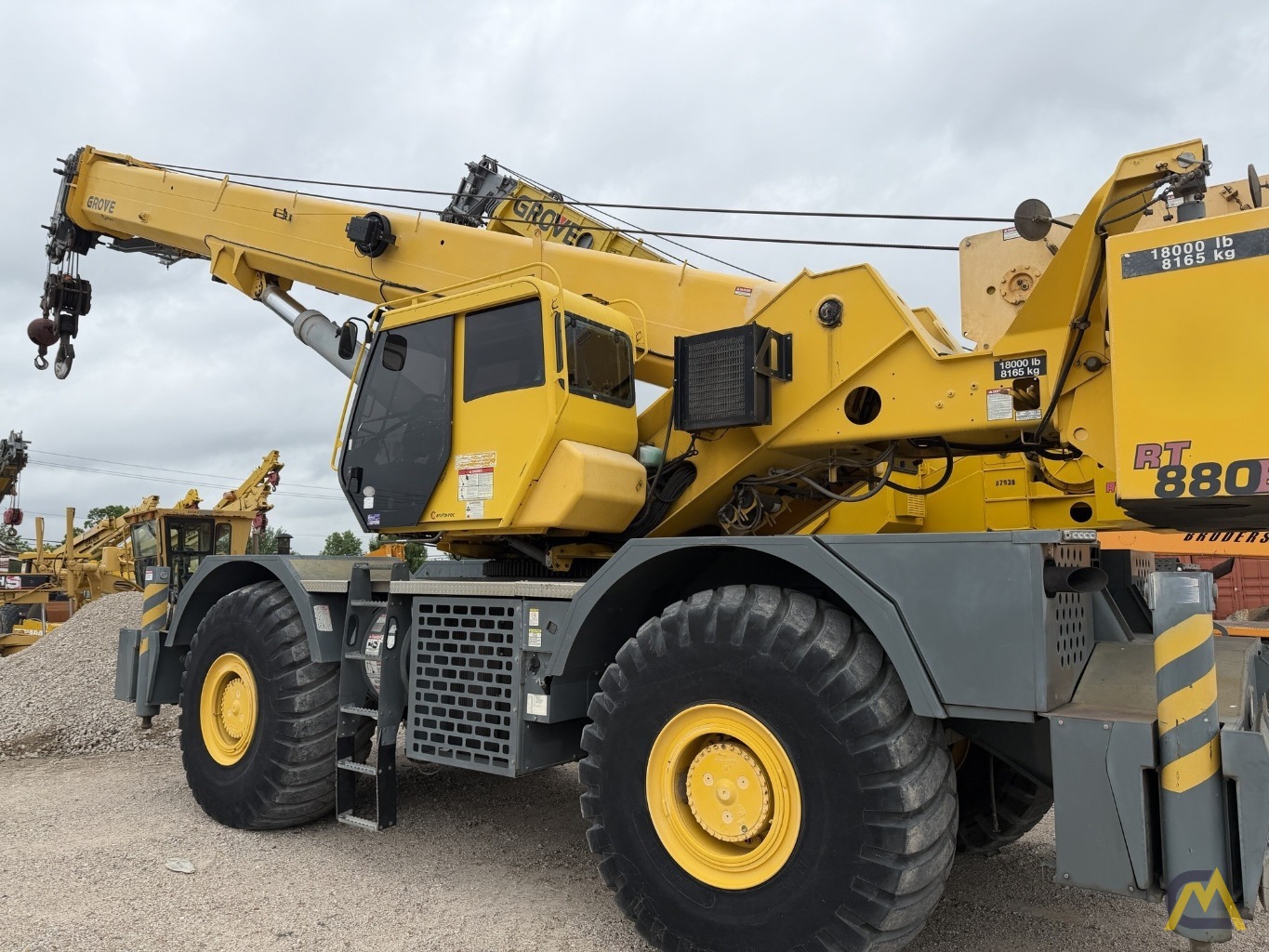 2010 Grove RT880E Rough Terrain Crane in Houston 1