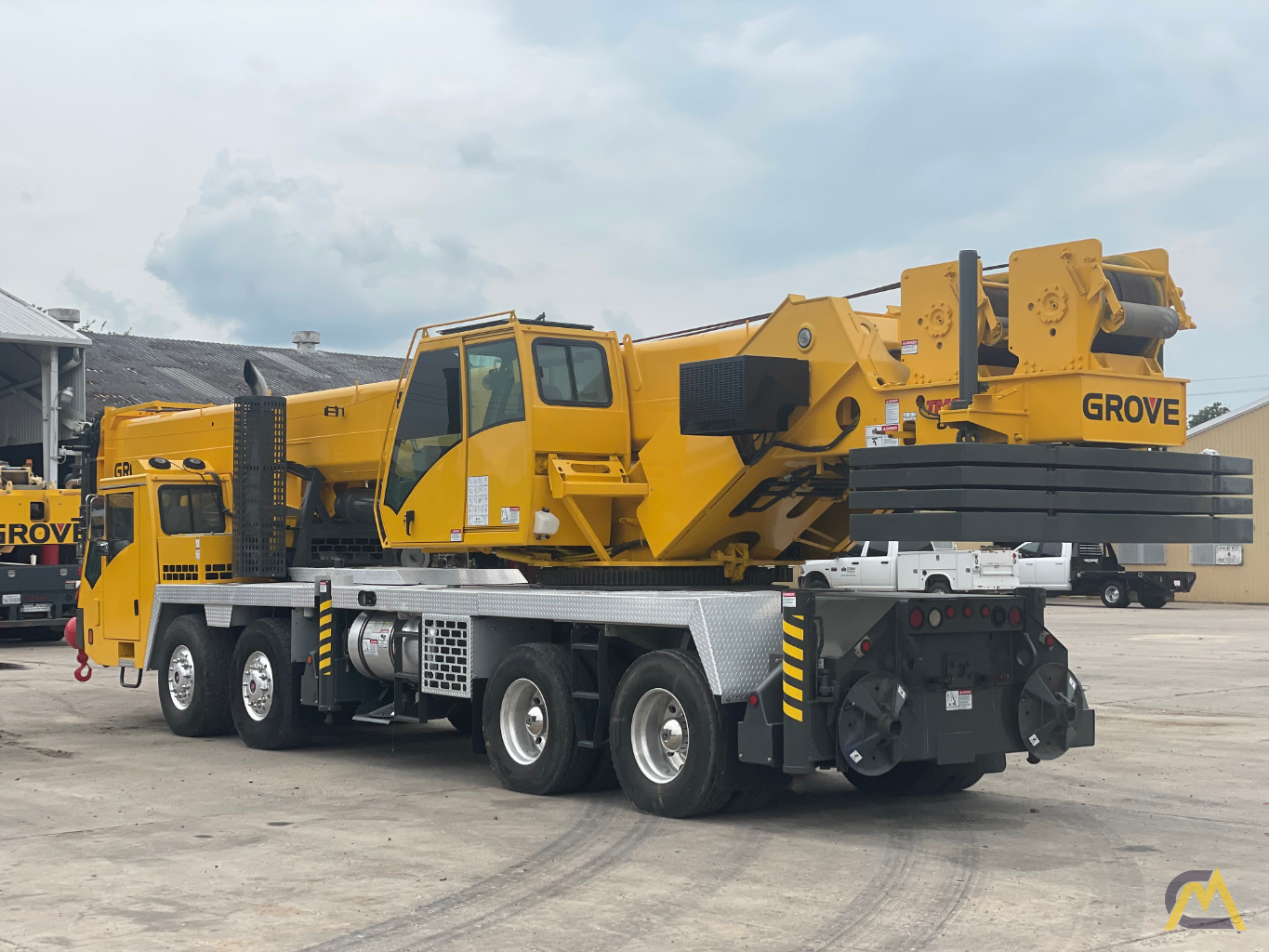 2010 Grove TMS800E 80-Ton Telescopic Truck Crane 2