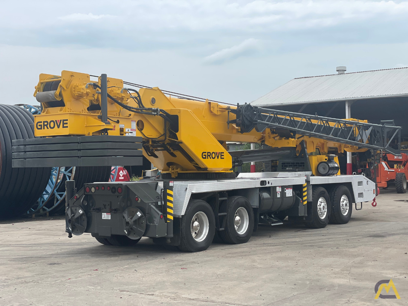 2010 Grove TMS800E 80-Ton Telescopic Truck Crane 3