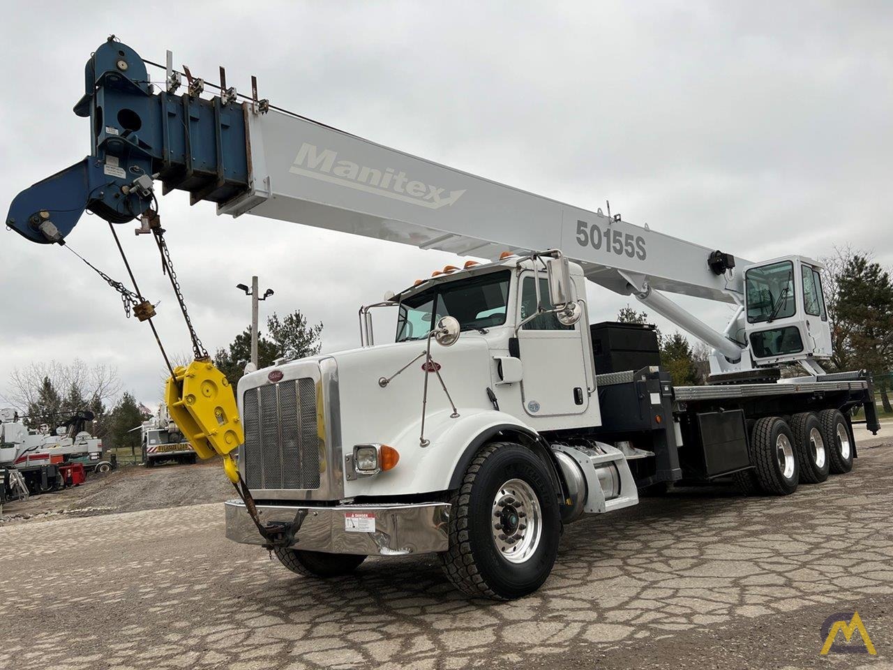 2010 Manitex 50155S 50-Ton Boom Truck Crane 0