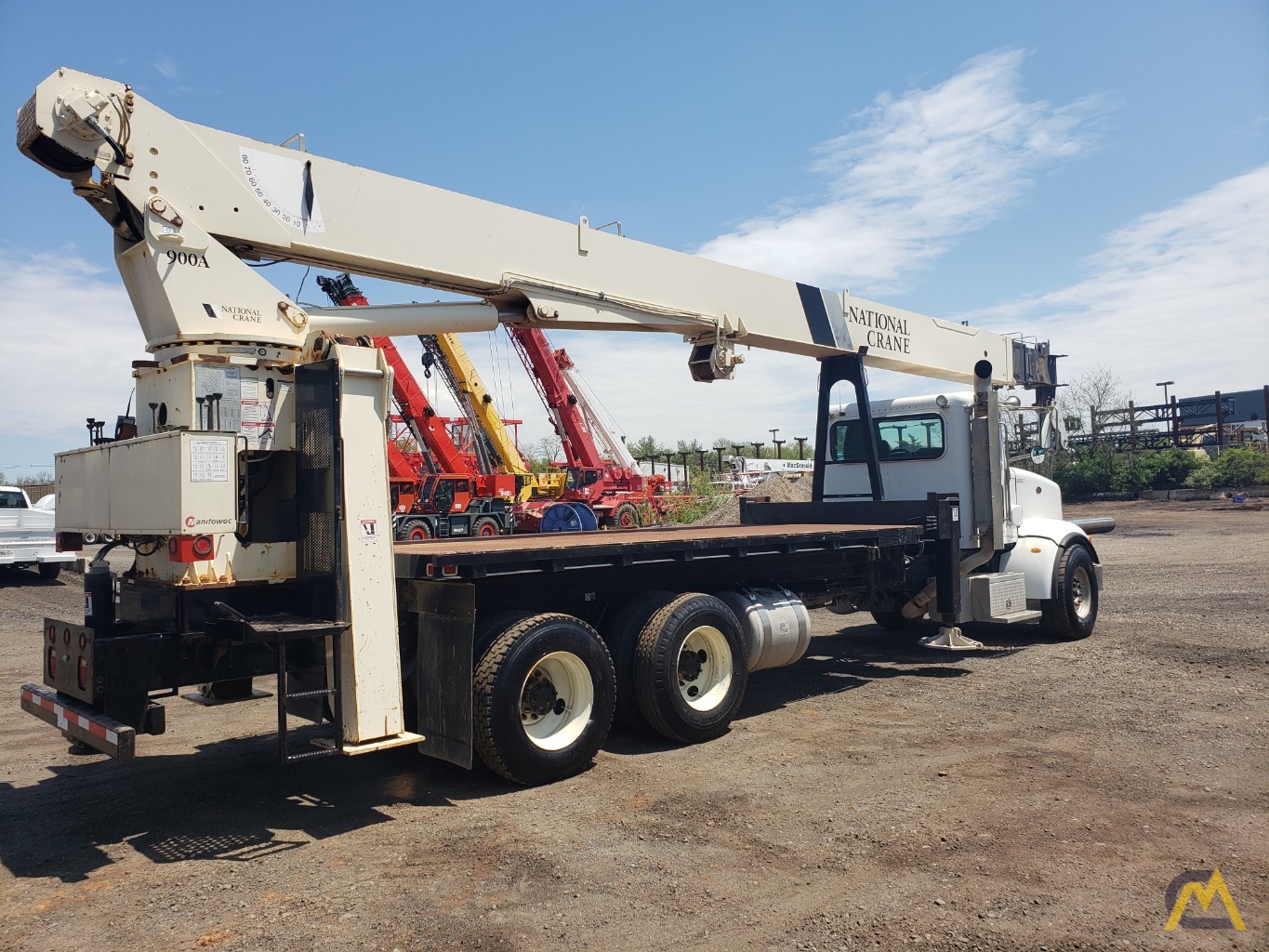 2010 National 9125A 26-Ton Boom Truck CraneMounted on a Peterbilt 367  2