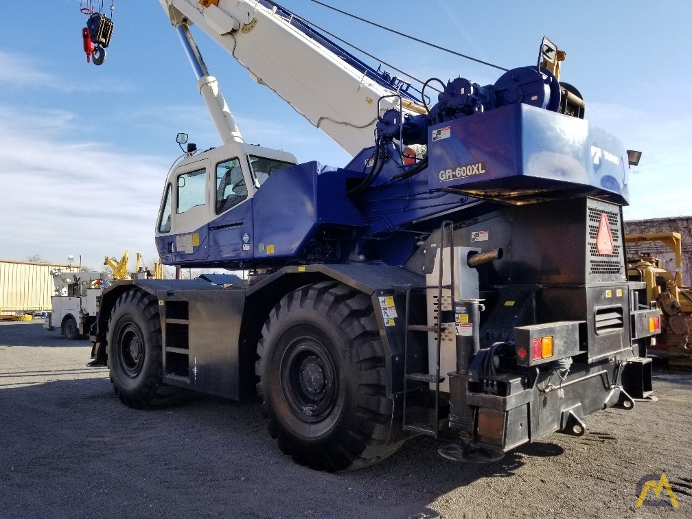 2010 Tadano GR-600XL-1 60-Ton Rough Terrain Crane 0