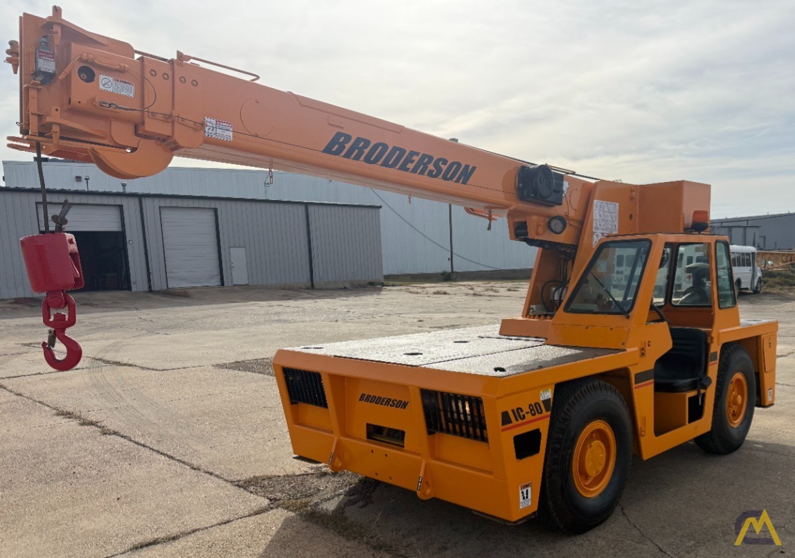 2011 Broderson IC-80-3G Industrial Carry Deck Crane 0