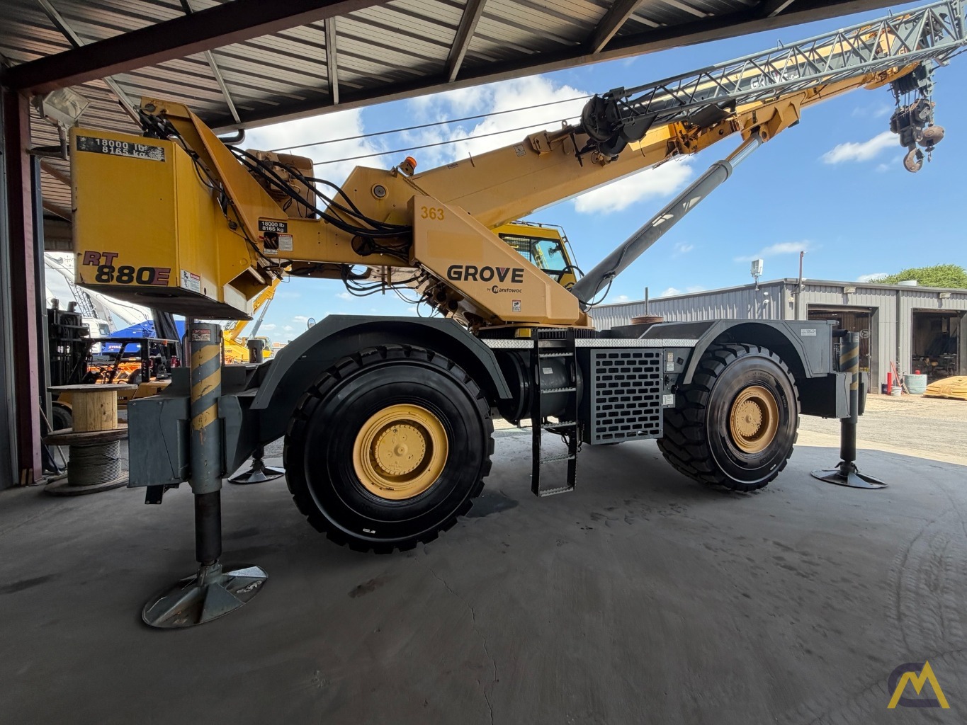 2011 Grove RT880E serviced and work ready in Houston, TX 3