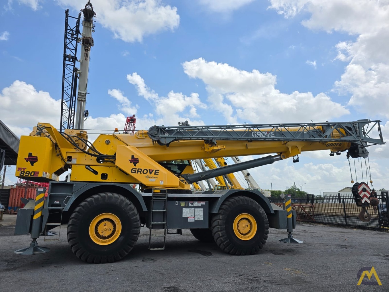 2011 GROVE RT890E Rough Terrain Crane 1