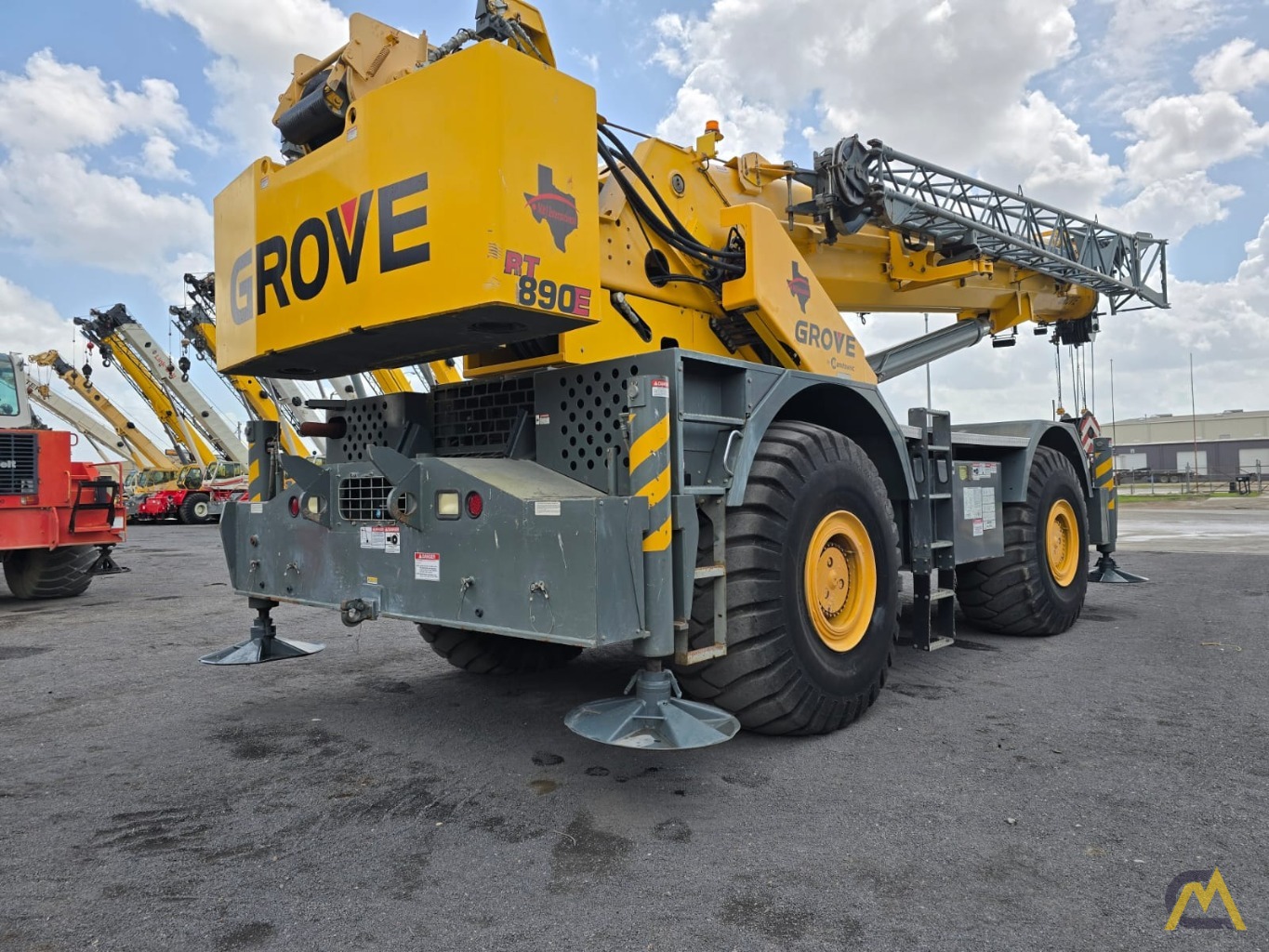 2011 GROVE RT890E Rough Terrain Crane 3