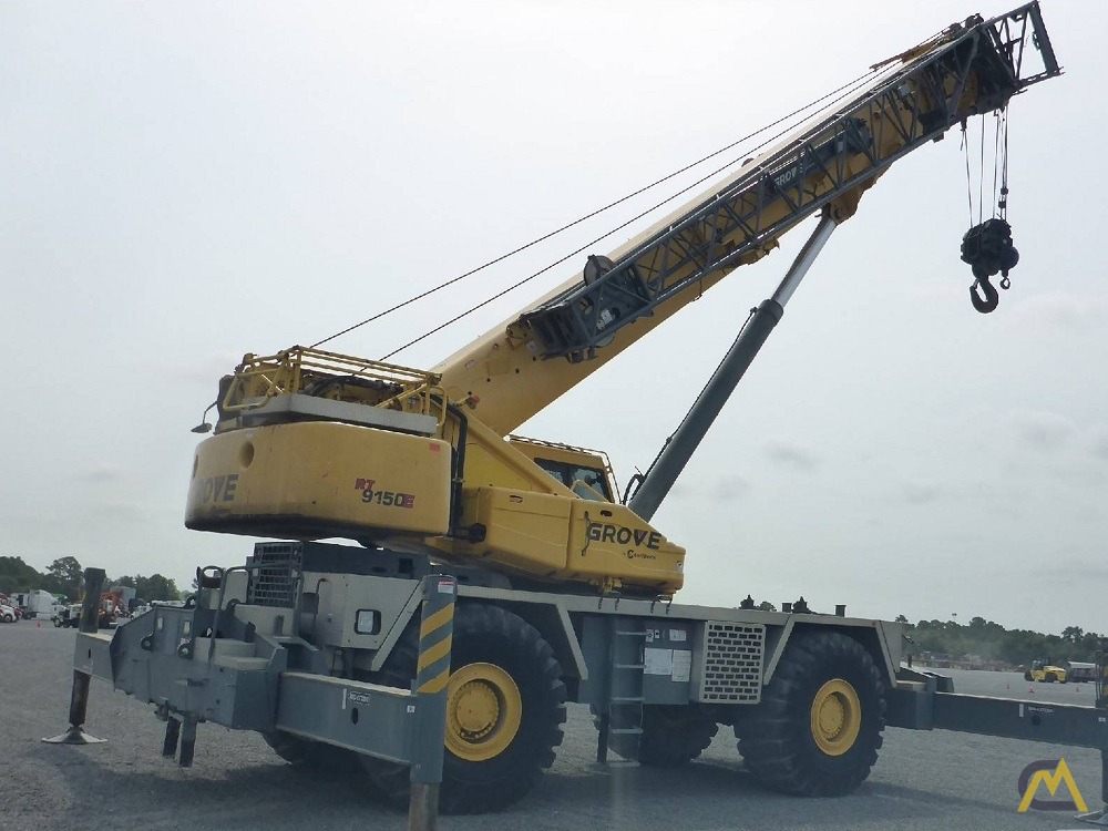 2011 Grove RT9150E 150-Ton Rough Terrain Crane 0