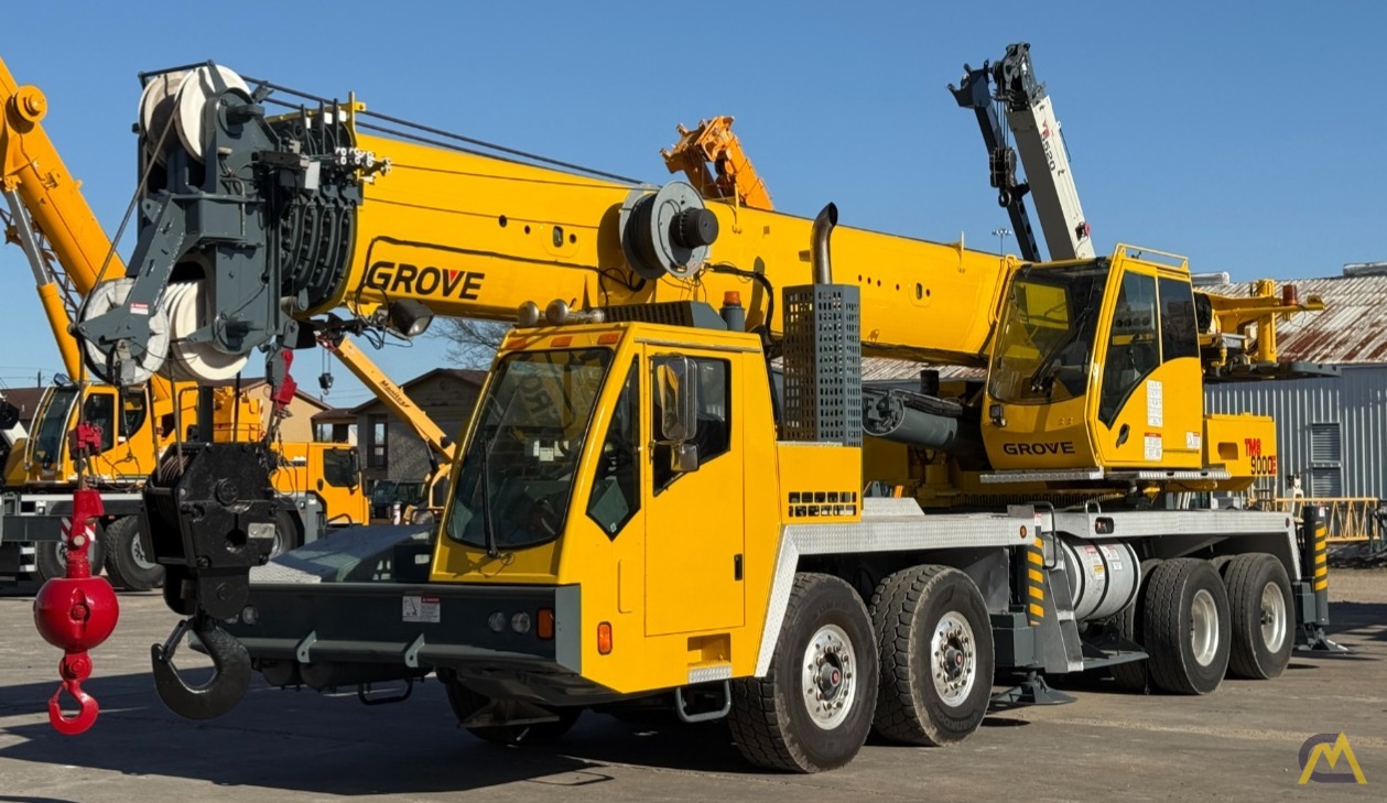 Grove TMS9000E Telescopic Boom Hydraulic Truck Crane 0