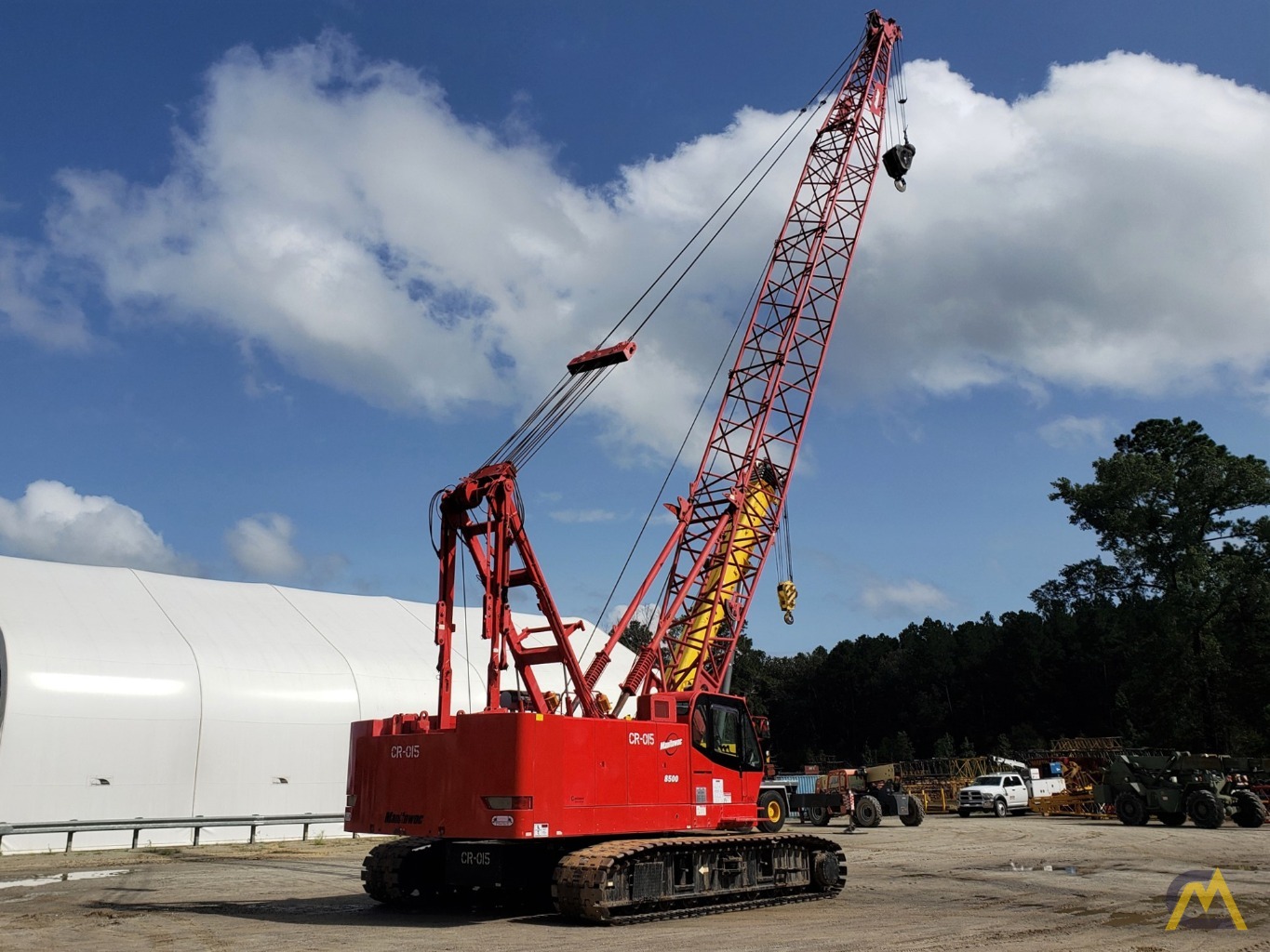 2011 Manitowoc 8500 85-Ton Lattice Boom Crawler Crane 2