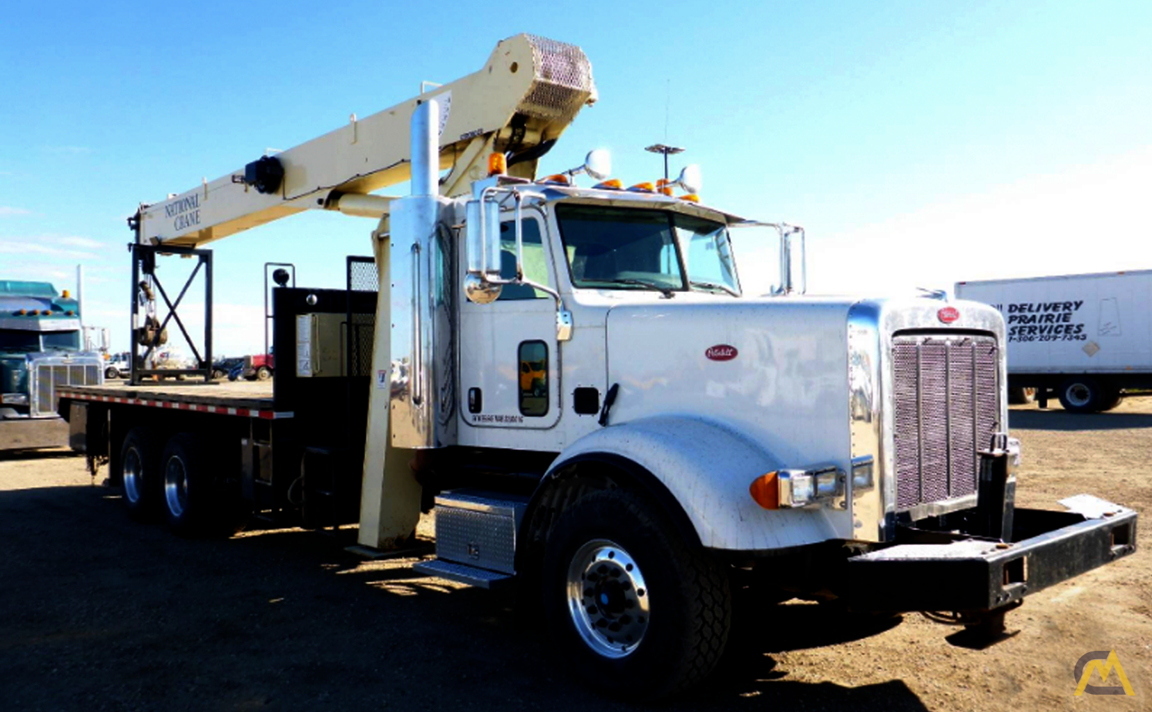 2011 National-Peterbilt 1195 28-Ton Boom Truck Crane; CranesList ID: 617 0