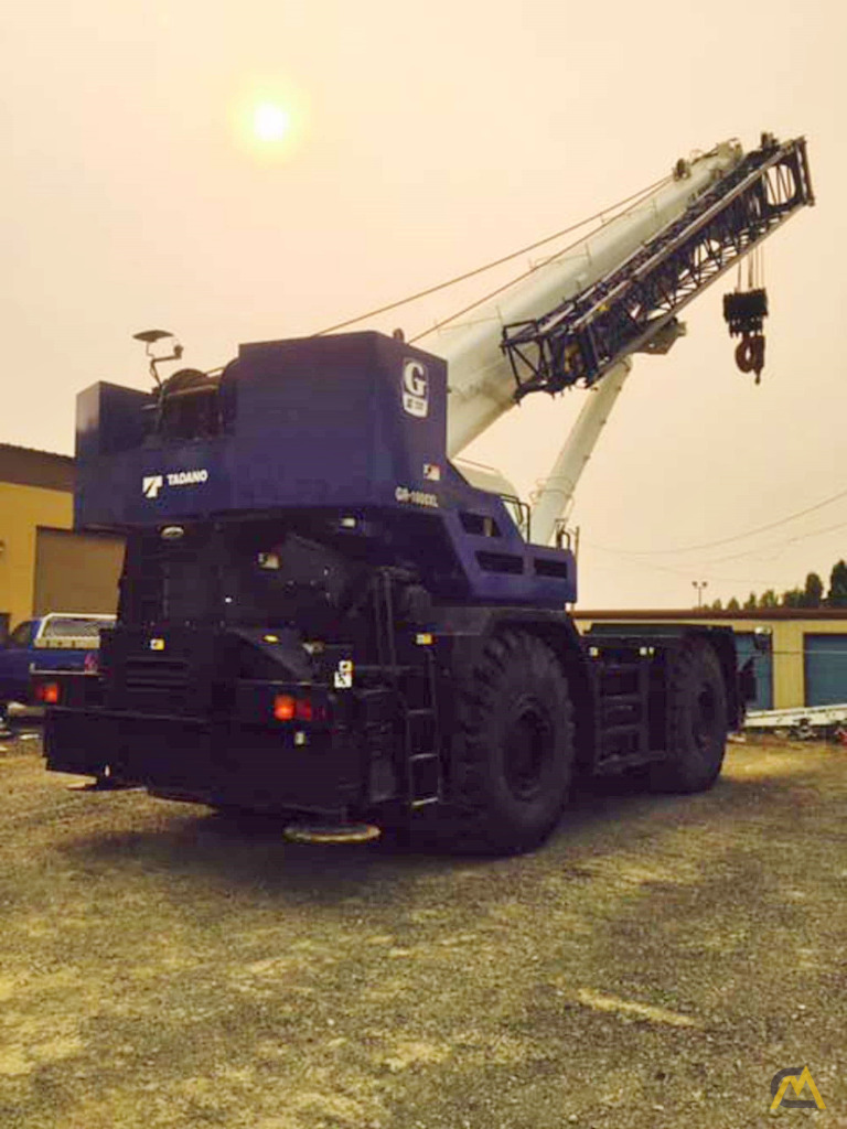 2011 Tadano GR-1000XL 100-Ton Rough Terrain Crane 2