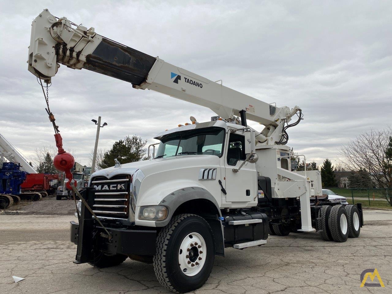 2011 Tadano TM-1882 18-Ton Tractor Mount Boom Truck Crane 0